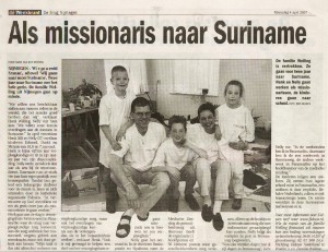 Fam._Welling_in_de_Weekkrant_2007